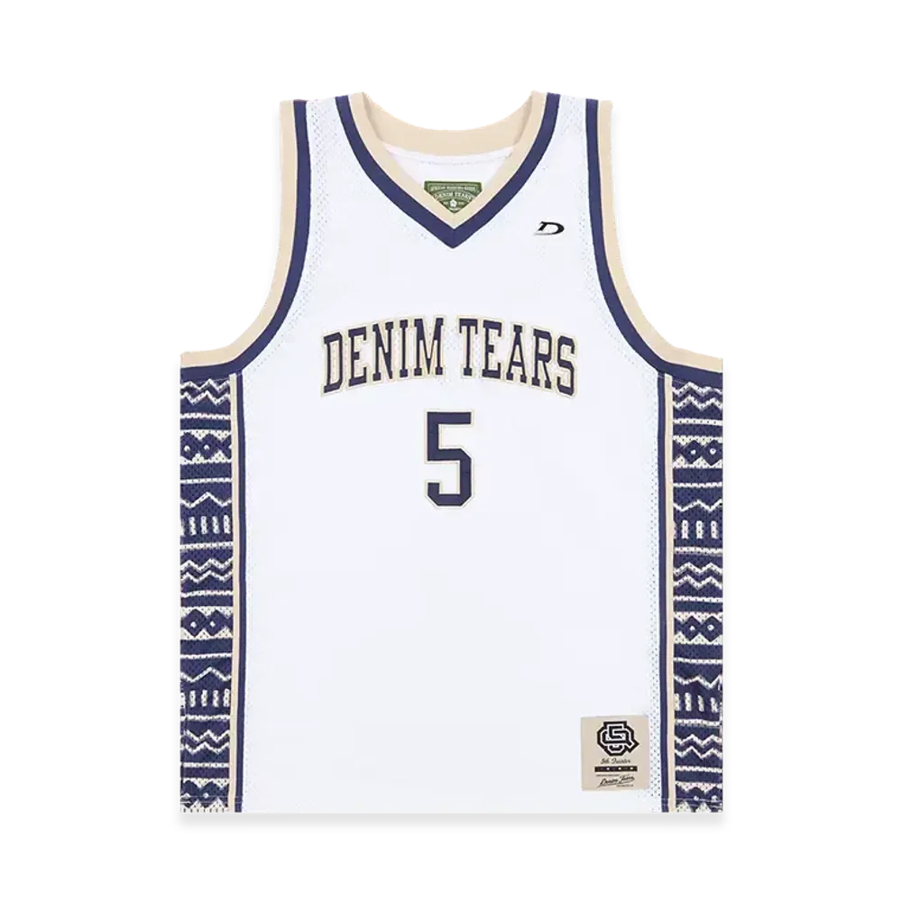 DENIM TEARS Game Jersey "White"
