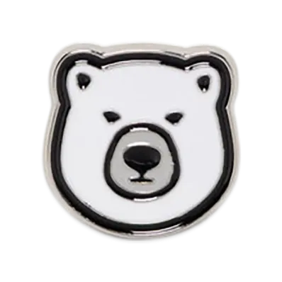 HUMAN MADE Animal Head Pins "White"