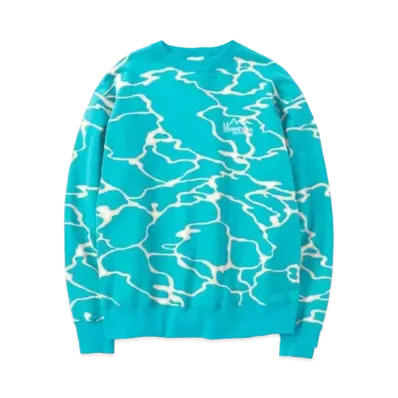 MANASTASH Lithium Crewneck Sweat "Turquoise"