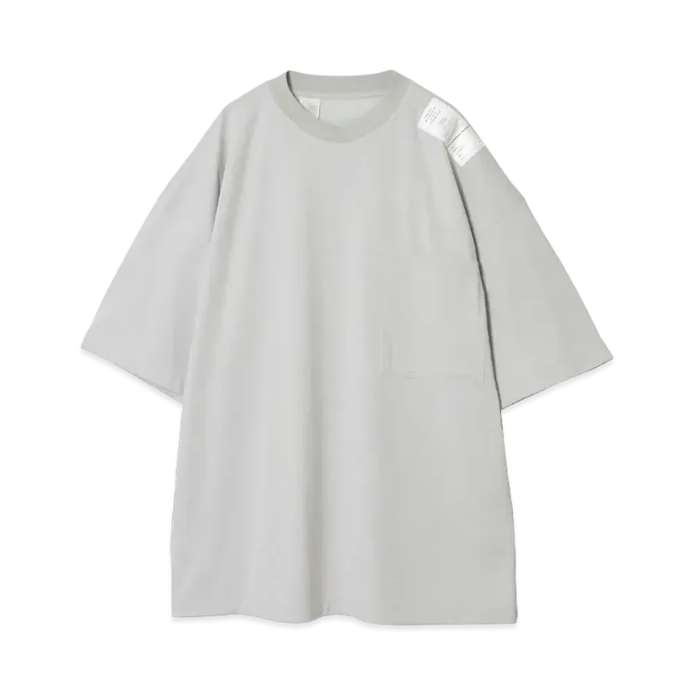N.HOOLYWOOD Pocket T-Shirt "Light Gray"