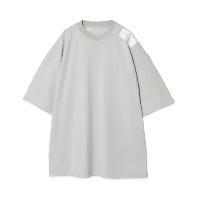 N.HOOLYWOOD Pocket T-Shirt "Light Gray"