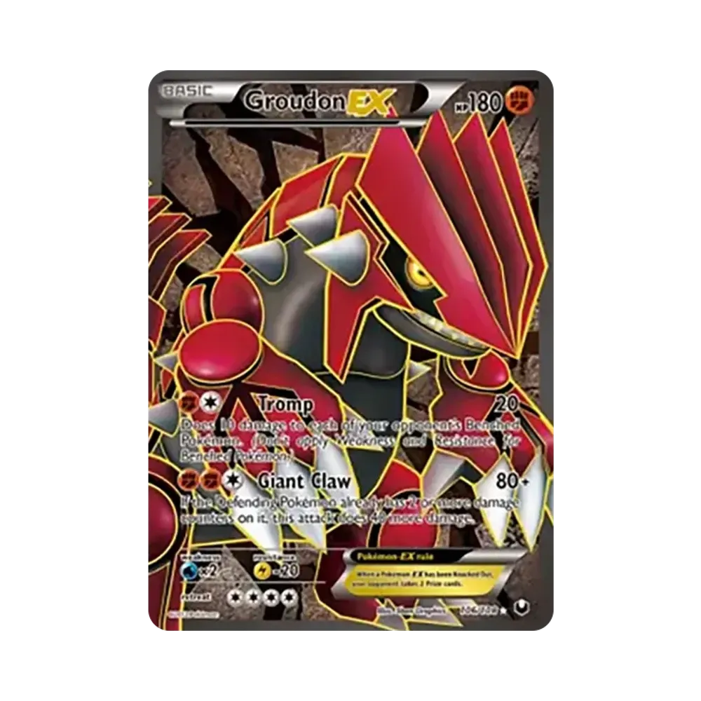 「超希少」グラードンEX SR BW3 ヘイルブリザード 054/052 グラードンEX SR :1ED [BW3 054/052](拡張パック「ヘイルブリザード