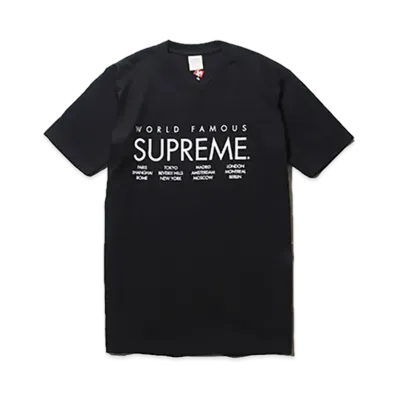 Supreme International Tee "Black"