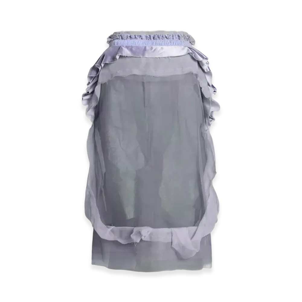 Maison Margiela Women's Decortique Midi Skirt "Lilac"