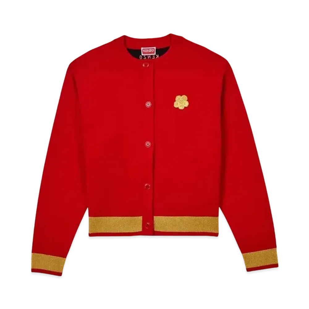 KENZO 'Lunar New Year' Cardigan "Cherry"