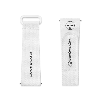 Swatch x OMEGA BIOCERAMIC MoonSwatch Rubber Strap "White/White"