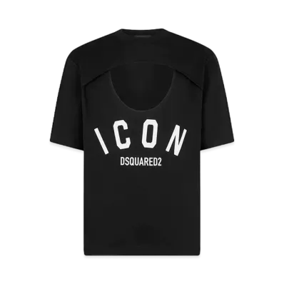 Dsquared2 Be Icon Loose Fit T-Shirt "Black"
