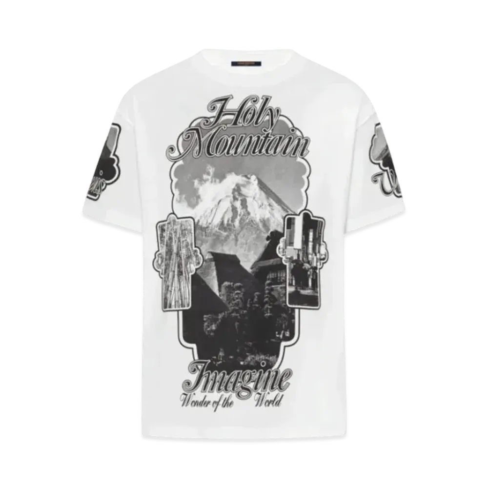 Louis Vuitton Holy Mountain Printed T-Shirt "White"