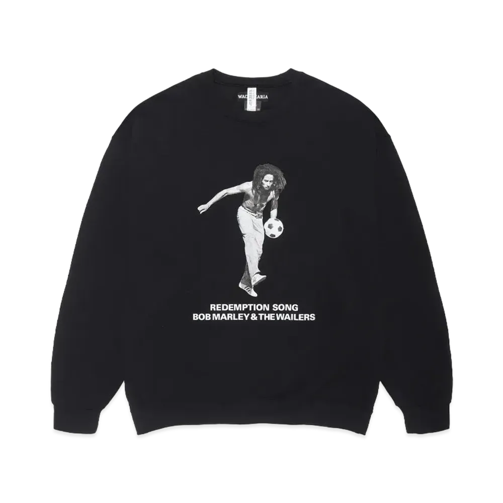 WACKO MARIA x BOB MARLEY Sweat Shirt "Black"