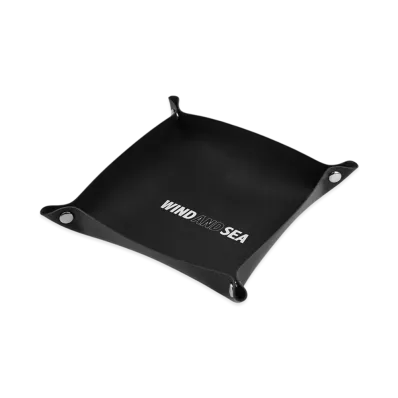 WIND AND SEA Sea Leather Tray "Black"