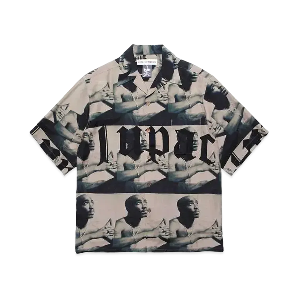 WACKO MARIA x 2PAC / Hawaiian Shirt "Beige"