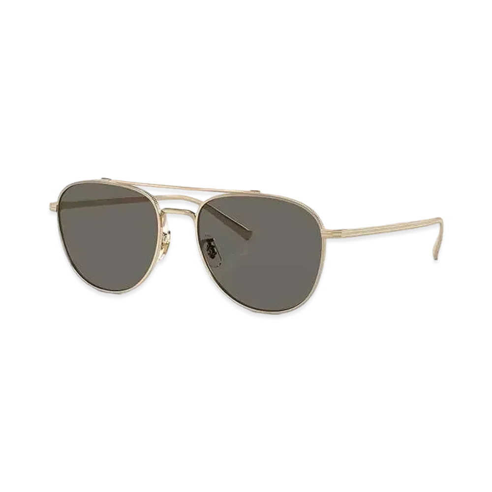 OLIVER PEOPLES Rivetti "Gold/Carbon Grey"