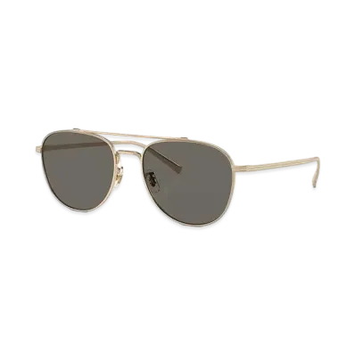 OLIVER PEOPLES Rivetti "Gold/Carbon Grey"