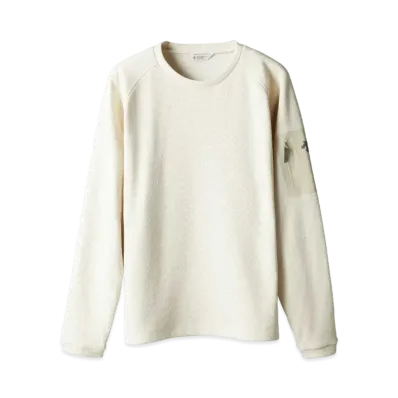 DESCENTE ALLTERRAIN Bomber L/S Crew "Snow White"