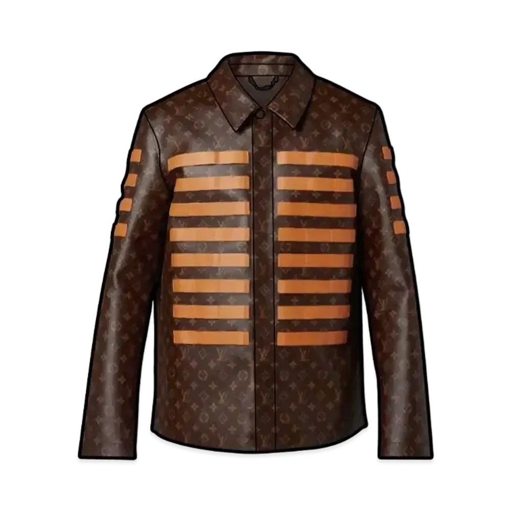 Louis Vuitton x NIGO MONOGRAM LV TOILE MILITARY JACKET "Brown"