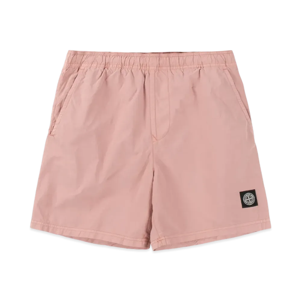 Stone Island B0946 Brushed Cotton Swimming Trunk - 21SS "Rose Pink"