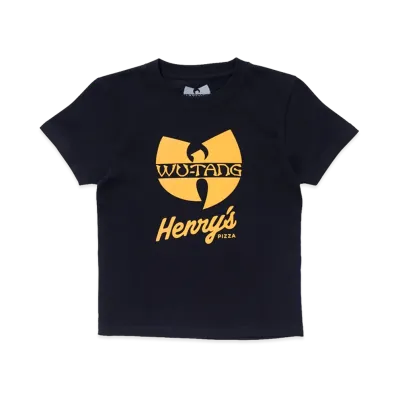 VERDY x Wu-Tang Clan x Henry's Kids Pizza T-Shirt "Black"