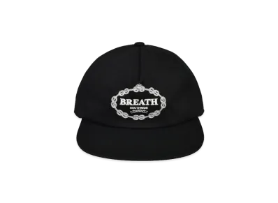 BREATH Royal Logo 5 Panel Cap "Black"