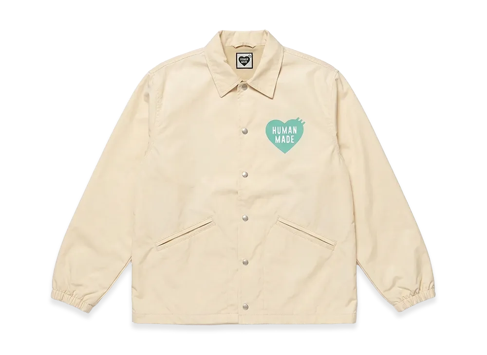HUMAN MADE Bangkok Coach Jacket "White"