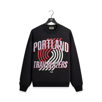 Kith x NBA All-Star Portland Trail Blazers Nelson Crewneck "Black"