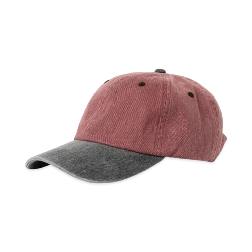 BEAMS Two Tone Fade Cap "Burgundy"