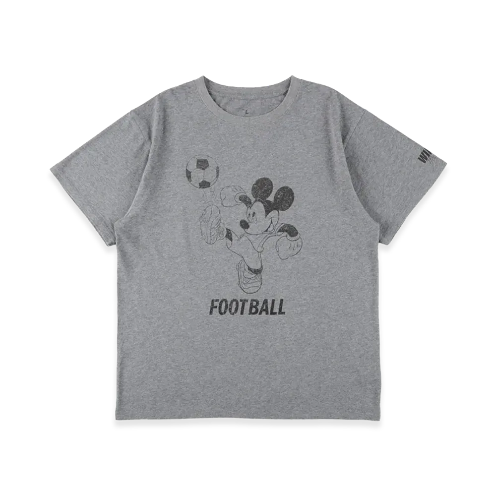 WIND AND SEA x SMOOTHY Football S/S Tee "Gray"