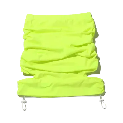 atmos pink Cutting Miniskirt "Yellow"