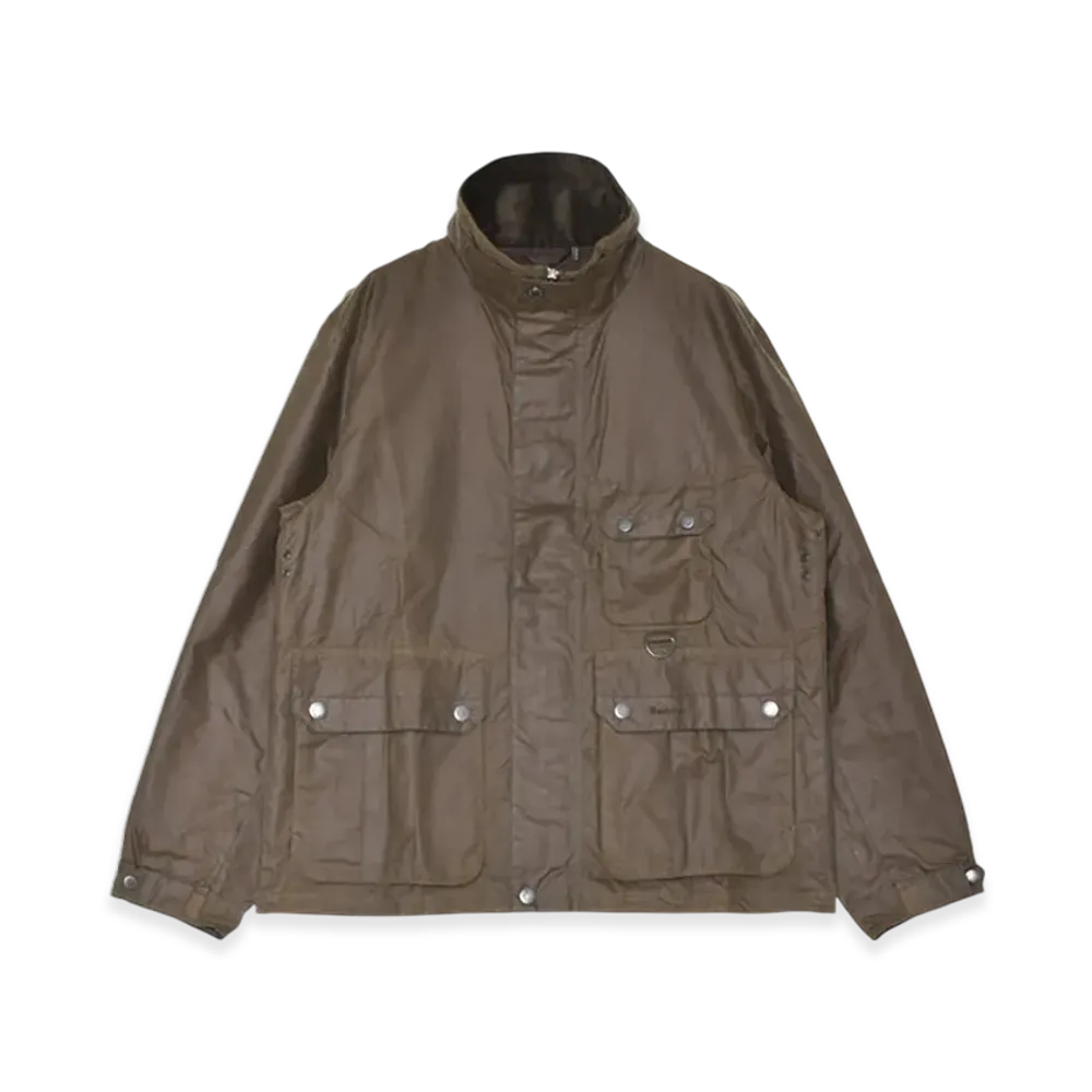 Barbour Re-Engineered Utility Bedale Waxed Jacket "Beach"