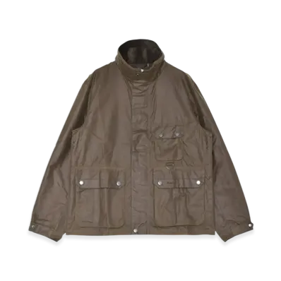 Barbour Re-Engineered Utility Bedale Waxed Jacket "Beach"