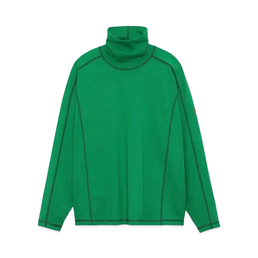 Cav Empt (C.E) TURTLE NECK HEAVY LONG SLEEVE T "Green"
