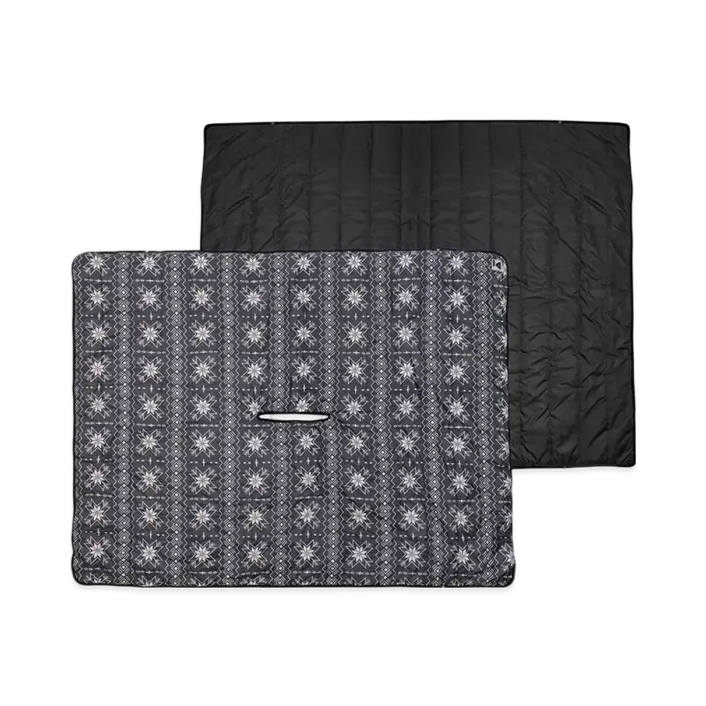 POLeR Poncho Reversible "BlackGrey"