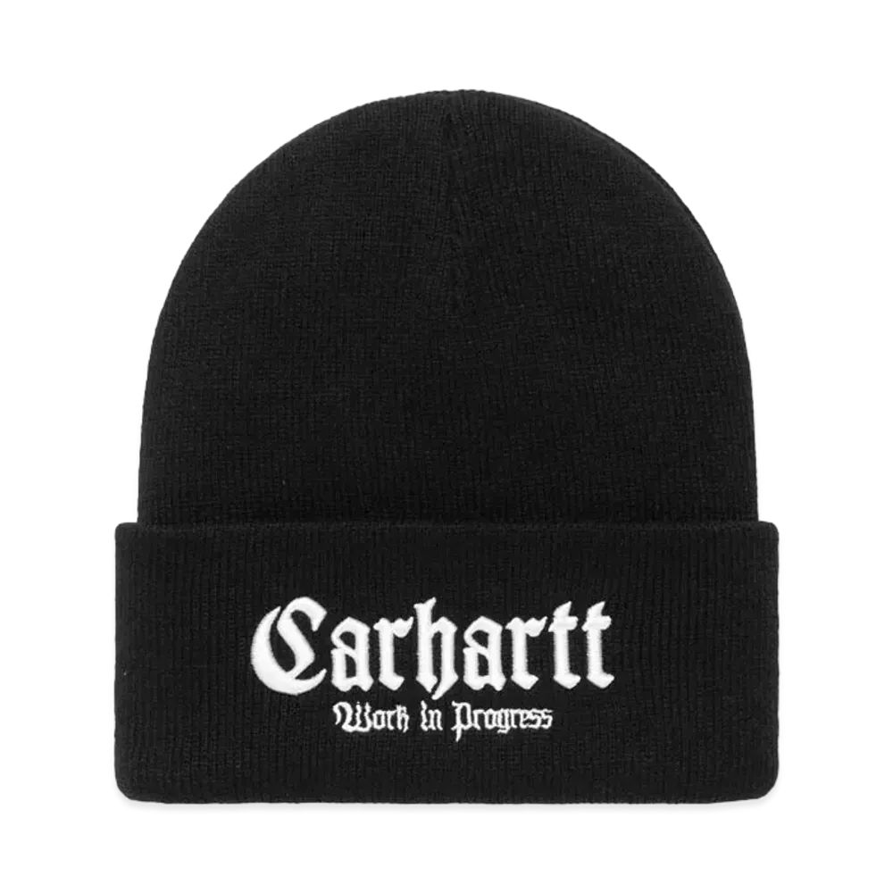 Carhartt Onyx Beanie "Black/White"