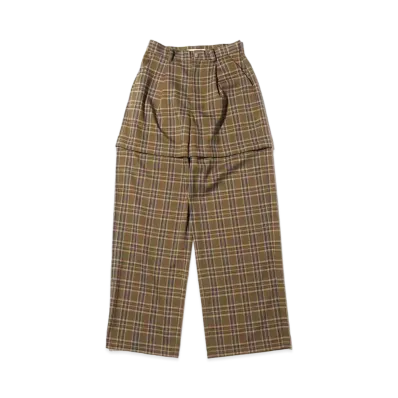atmos pink 2 Way Suit Pants "Check"