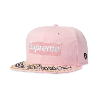 Supreme Undisputed Box Logo New Era "Pink"