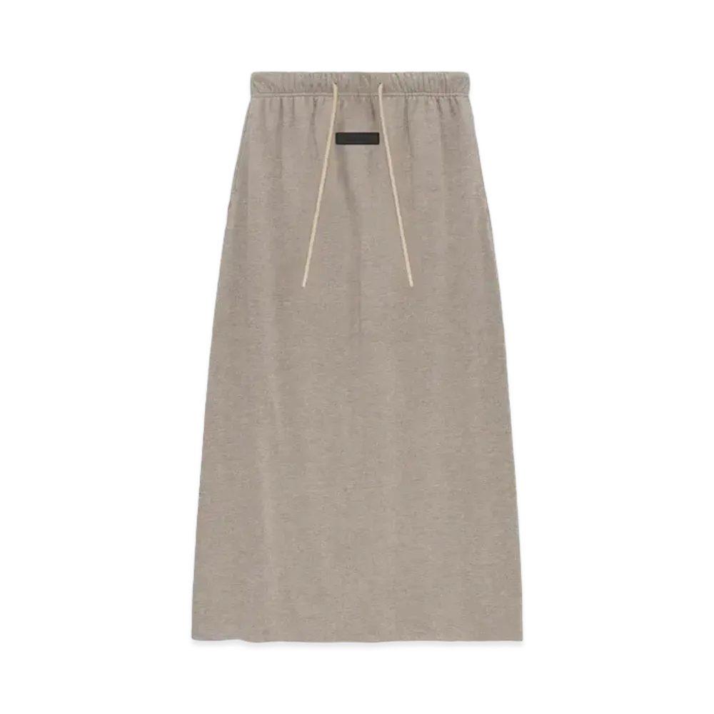 FEAR OF GOD ESSENTIALS Women's Jersey Skirt "Core Heather"