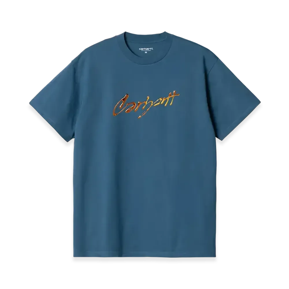 Carhartt WIP S/S Drip Script T-Shirt "Sodalite"