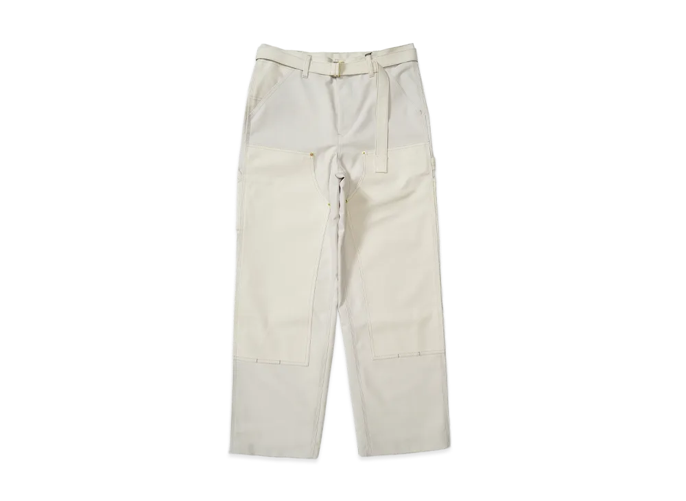 sacai x Carhartt WIP Duck Pants "Ivory"