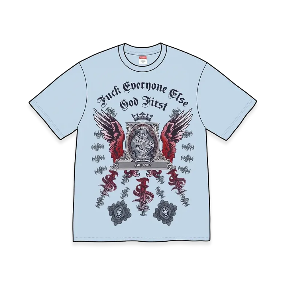 Supreme Money Tee "Powder Blue"