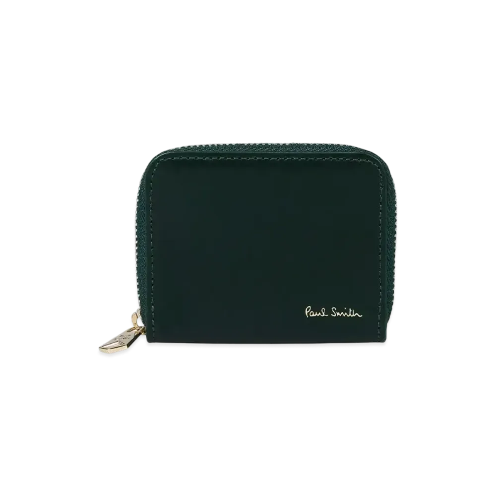Paul Smith Cordovan Coin Case "DarkGreen"