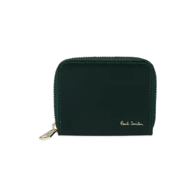 Paul Smith Cordovan Coin Case "DarkGreen"