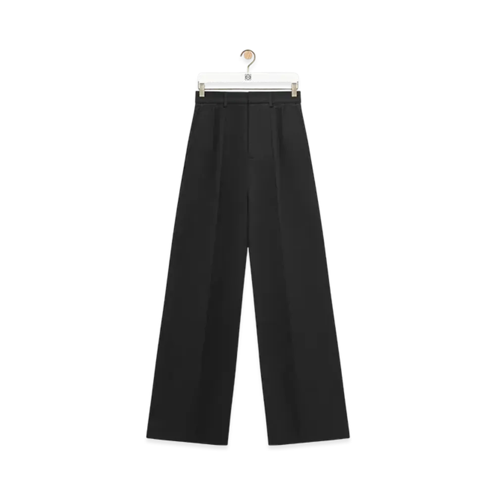 LOEWE Pleated Trousers "Black"
