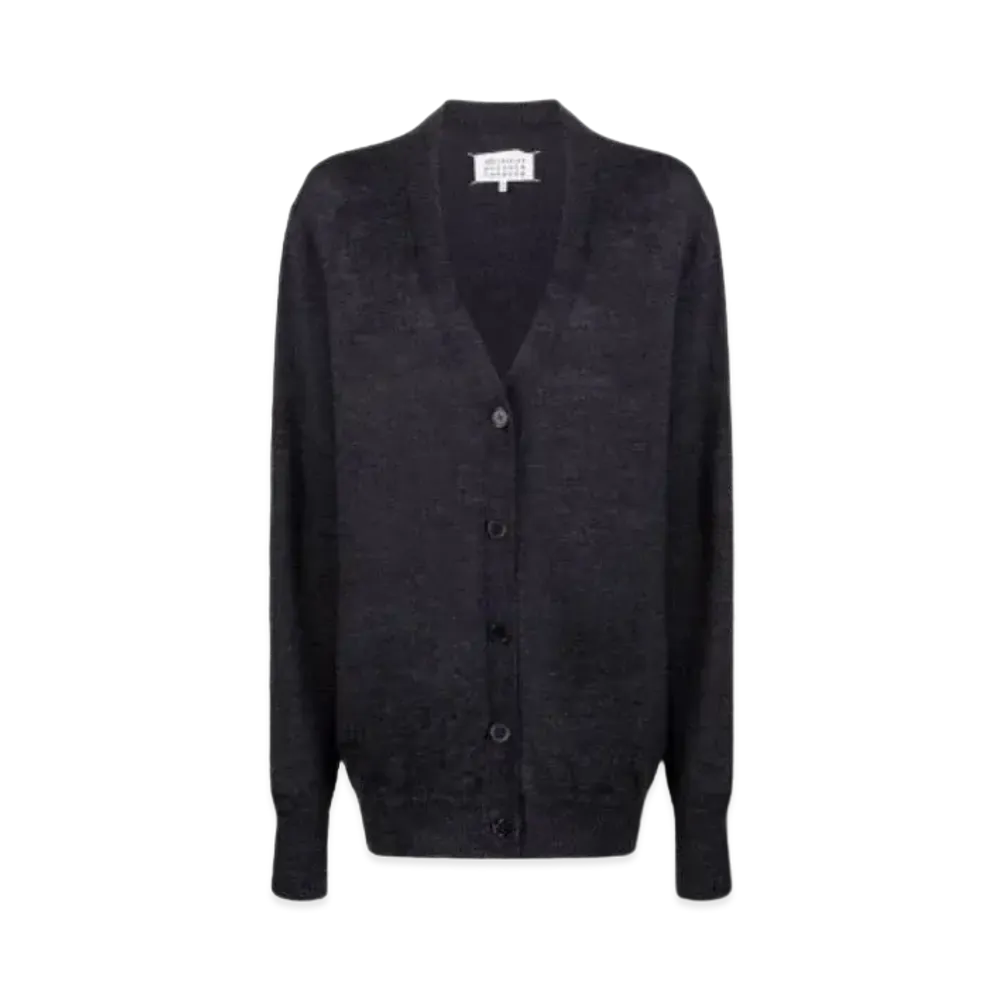 Maison Margiela Wool Cardigan "Gray"