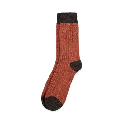 Barbour Houghton Socks "Orange"