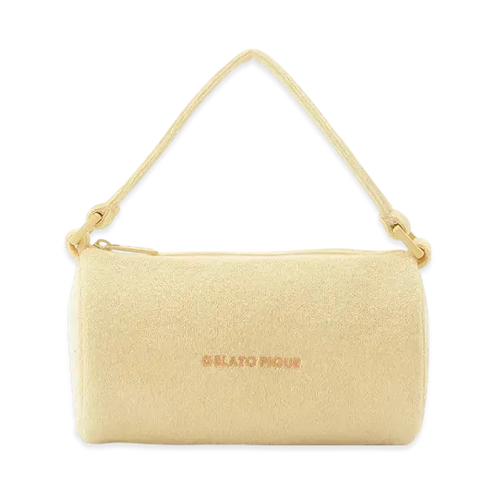GELATO PIQUE Colorful Pile Mini Bag "Yellow"