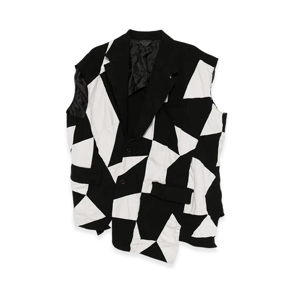 BLACK COMME des GARCONS Patchwork Jacket "Black"