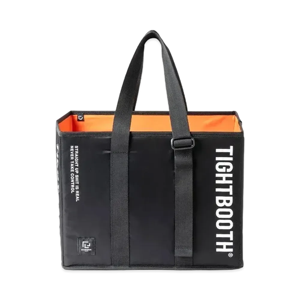 TIGHTBOOTH x RAMIDUS Folding Storage Bag "Black"