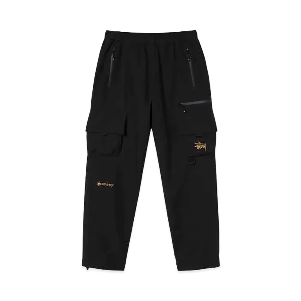Stussy x GORE-TEX® CARGO SHELL SOLID PANT "Black"