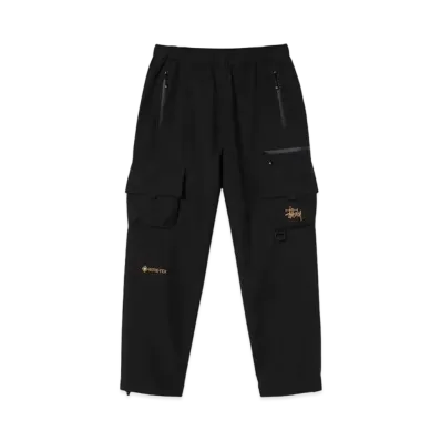 Stussy x GORE-TEX® CARGO SHELL SOLID PANT "Black"