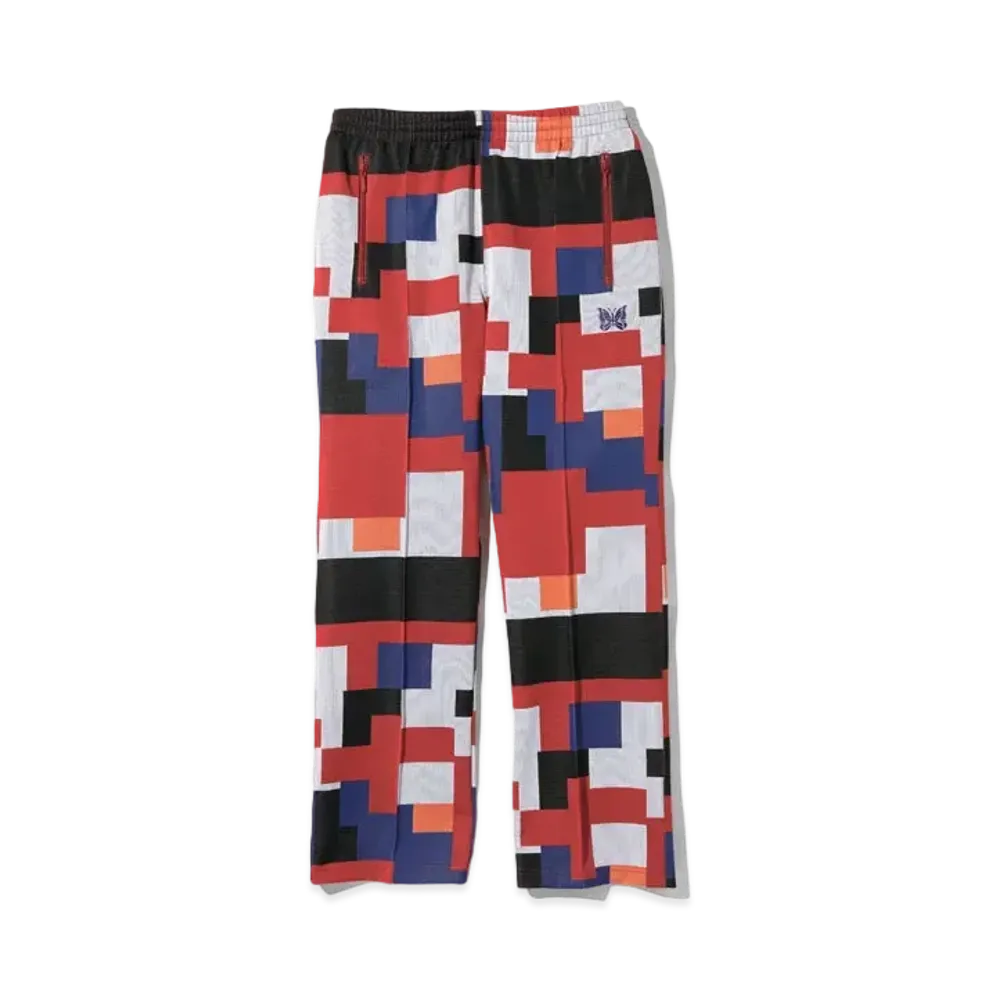Needles for NEPENTHES Track Pant - Poly Jq. "Multi Block"