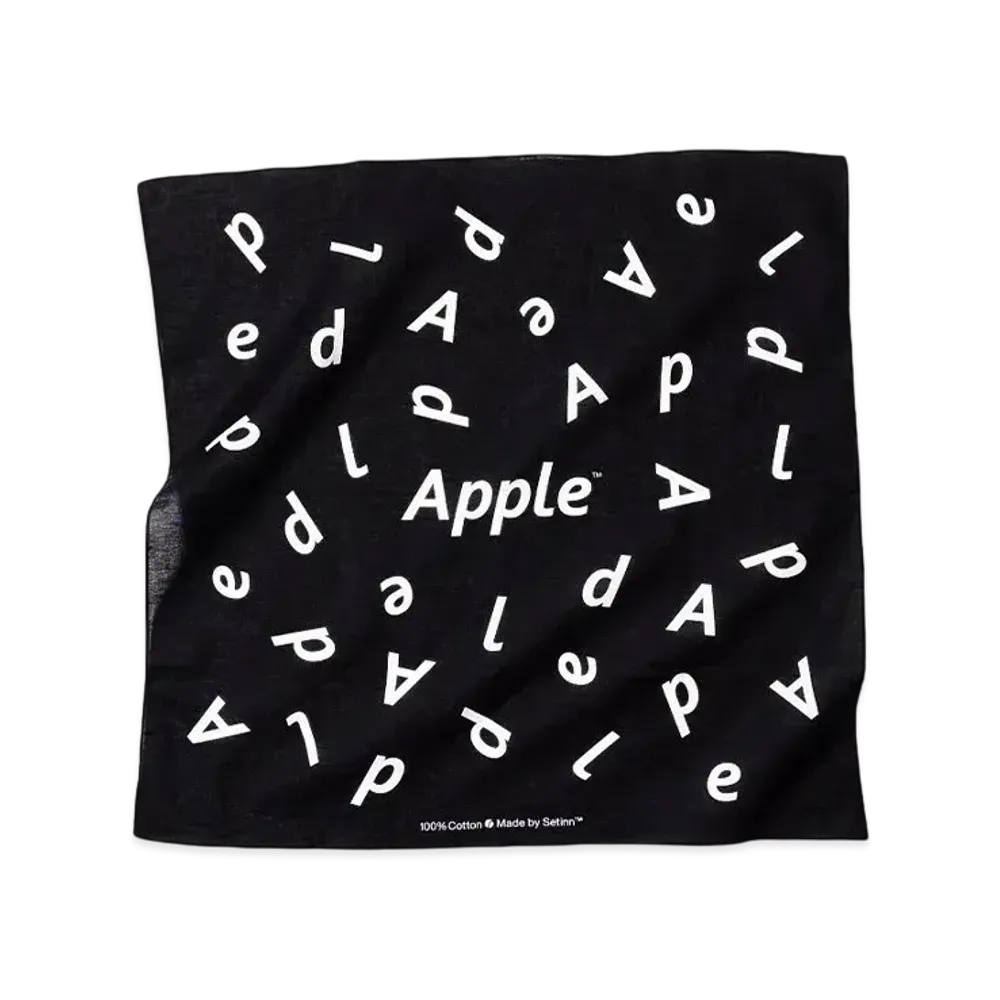Setinn x Apple Butter Store Bandana "Black"